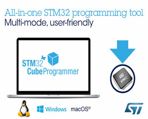 ST, 사용자 편의성 높인 STM32 마이크로컨트롤러 올인원 프로그래밍 툴 출시